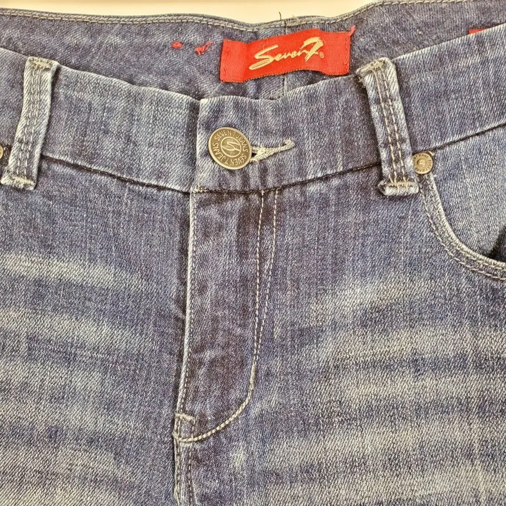 Seven7 Women's Bootcut Jeans Medium Wash Size 30W x 27L‎